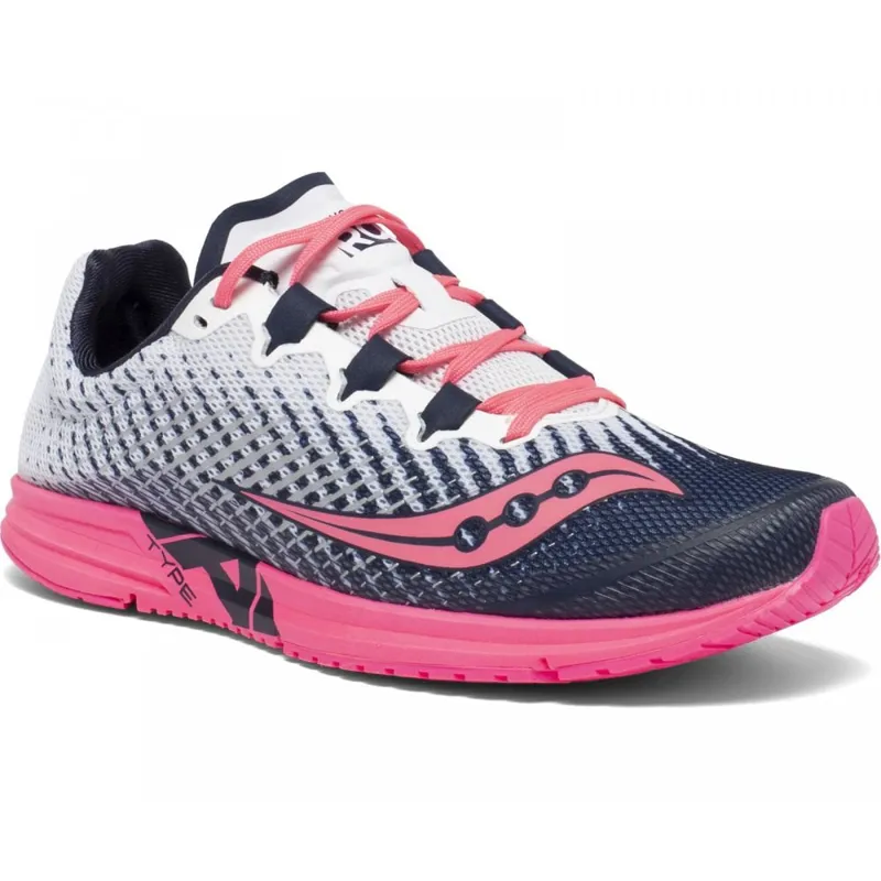 Saucony Women's Type A9 White/Pink-2